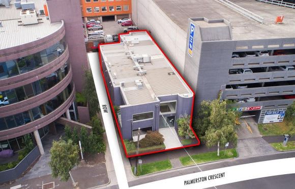 Aerial perspective - site context. Image: Frater Group enters the high-rise game in South Melbourne