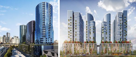 Fifteen85 and 6-78 Buckhurst Street. Montague Community Park on track for Spring completion