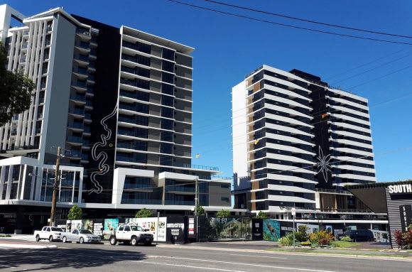 South City Square as of late 2017. Image: Aussie Bhoy / Skyscrapercity Brisbane's South City Square changes composition