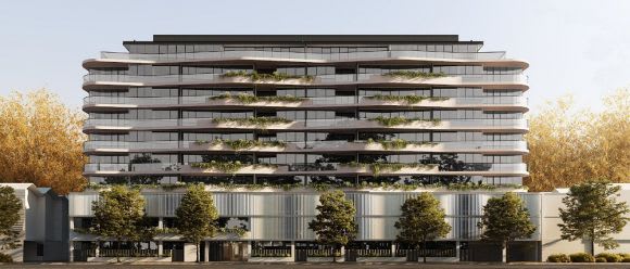 Gem as designed by Elenberg Fraser Waterline Place sees another apartment building make its mark
