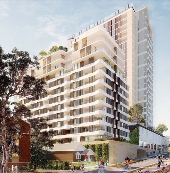 Hero perspective. Planning image: TURNER Hornsby goes higher with a new 0 million application