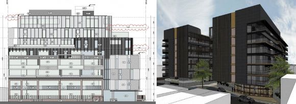 8 Ballarat Street alongside a conceptual 10 Ballarat Street VCAT rules in favour of two major Melbourne developments
