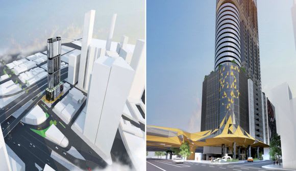 Moray Street at full height. Image: Peddle Thorp Architects C270 on show: the case studies of 42 Moray Street and 130 Little Collins Street