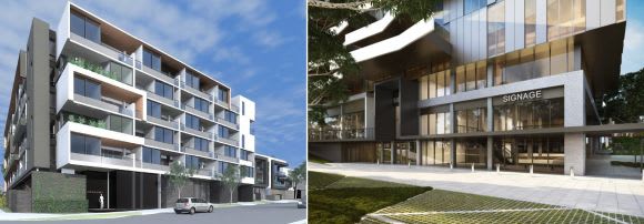 Site specific designs by Plus Architecture and K2LD Architects Quest boosts an expanding Burwood Highway development scene