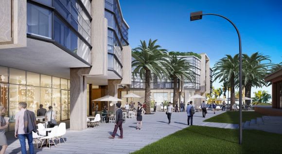 Development at the human scale. Planning image: Fender Katsalidis Port Melbourne's long running Waterfront Place saga enters a new phase