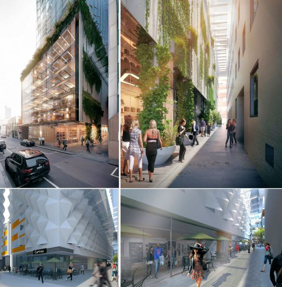 Images courtesy PDS Group and spowers Quality development begins at street level