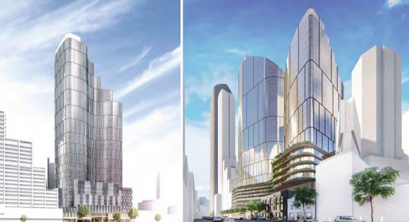 Before and after Queensbridge Street designs A reworked super Southbank development edges closer to approval