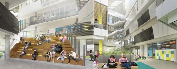 Prahran High School. Image: Gray Puksand Prahran's vertical school nears as South Melbourne PS powers ahead