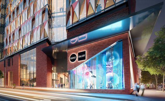Vivid interplay on Swanston & Grattan. Image: Woods Bagot Woods Bagot elaborates on the Carlton Connect Initiative
