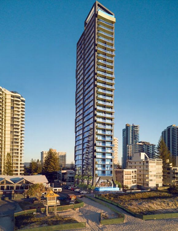 Absolute beach frontage. Image: Blight Rayner A new player seeks its place in the Gold Coast luxury apartment spotlight