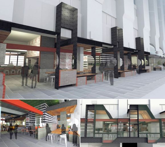 Perspective of Maddison Architects' component RMIT rolls out a heightened student experience