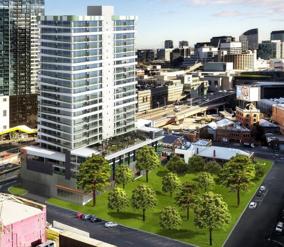 The failed Regent Square proposal. Image: regentsquare.com.au City Road set for a green overhaul, but will 207 City Road follow suit?