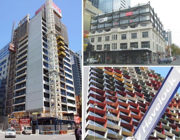 A'Beckett Apartments, A'Beckett Tower and City Tempo The chronology and evolution of A'Beckett Street