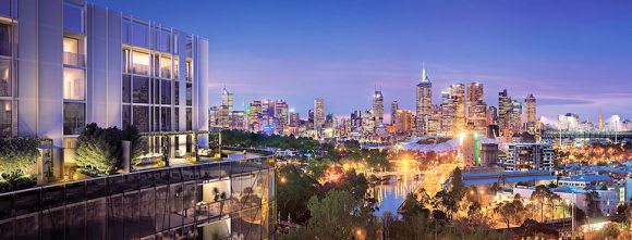 Royal Como with Melbourne's CBD. Image courtesy C&L International C&L International land in Melbourne with Royal Como