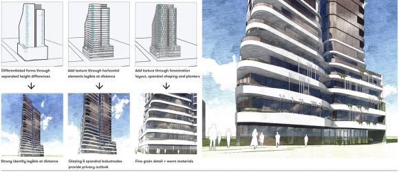 9-11 Prospect Street's new exterior takes shape under Hayball's guidance R & F Property Australia enters the Box Hill apartment market