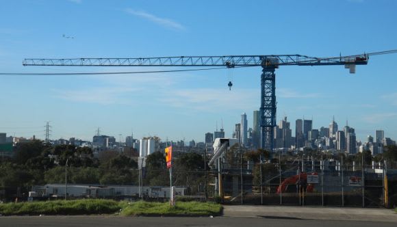 Waterfront Footscray - image originally posted by Mark Baljak A snapshot of Melbourne's construction - August 2018