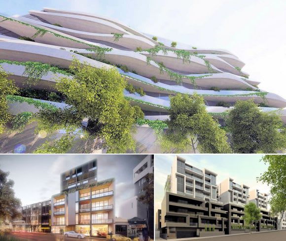 74 Eastern Road, Ikebana and Stanley Street. Images courtesy GURNER™ Scores of new residential developments enter the Urban.com.au database