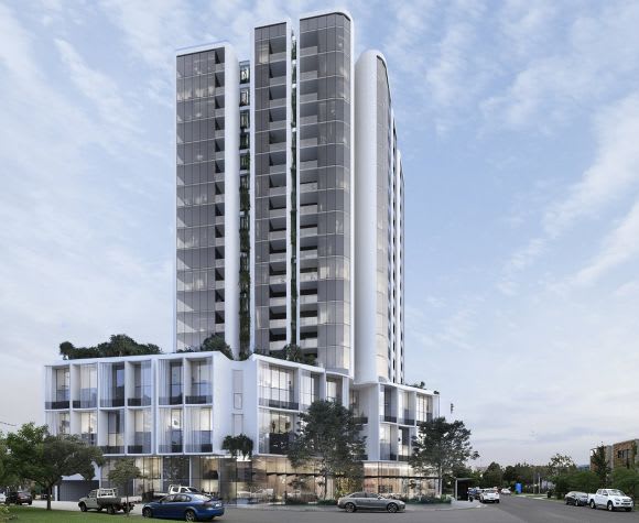 Elenberg Fraser have conceived Rockley Drive. CoPP provides limited joy for two Fishermans Bend proposals