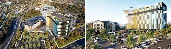 Artist impressions of new Frankston Hospital. Image: Committee for Greater Frankston Big ticket health projects keep pace with a ballooning Melbourne population