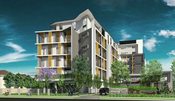 A new Berlasco Court. Planning image: Paynter Dixon Doubling up for Brisbane's already robust aged care development pipeline