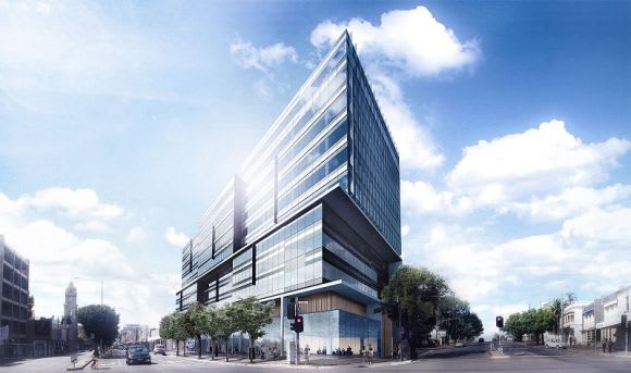 A commercial development previously proposed for 44 Ryrie Street. Image: 44ryrie.com.au Geelong poised to score a new hotel as Franzé Developments heads down the highway
