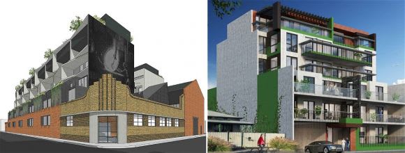 Firth and Ballarat streets. Planning images: Chandler Architecture / Karbon New additions take Brunswick's active Project Database count to 43