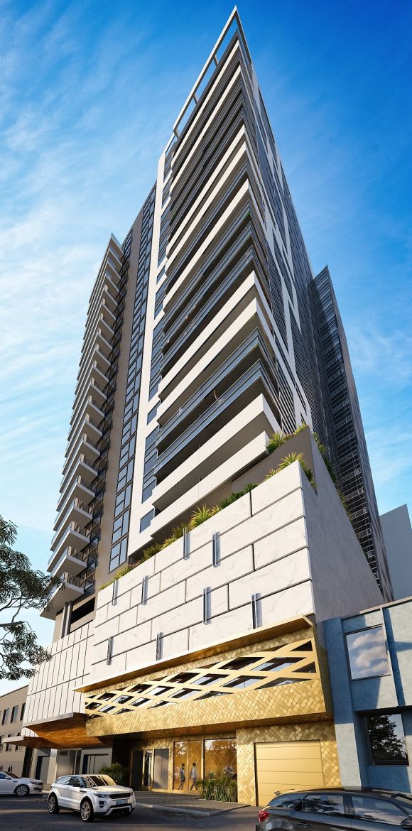 Hero perspective. Image: Designorama South Yarra's latest a 28 level residential tower