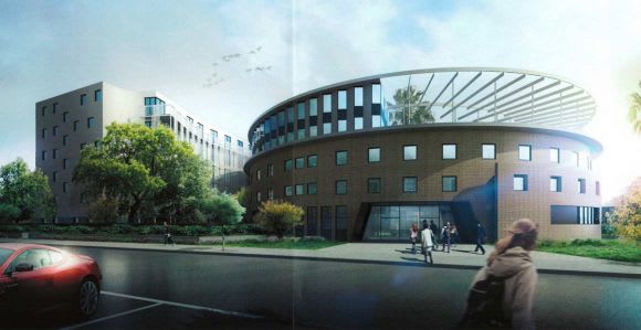 Whitley College's proposed revamp. Planning image: Rothelowman Three new projects step forward to further fill the student accommodation void