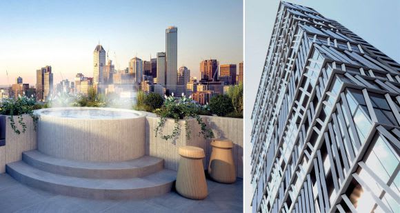 Gravity Tower. Images courtesy Plus Architecture Fishermans Bend's first project breaks ground
