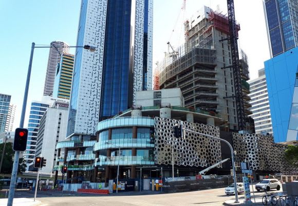 May progress across Brisbane Quarter. Image: Aussie Bhoy (Skyscrapecity) Shayher Group's The One begins construction; Pentridge Coburg awaits