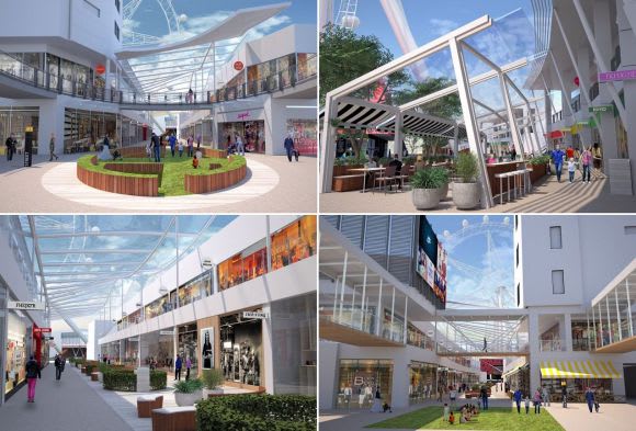 Initial images of Harbour Town's upgrade. Images courtesy AsheMorgan Docklands receives a double shot in the arm