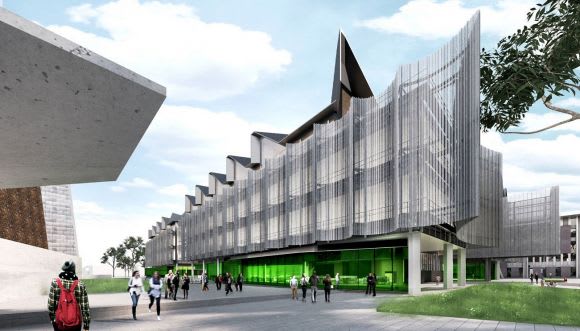The Learning & Teaching Building. Image: John Wardle Architects Monash University delivers again with a new design showpiece