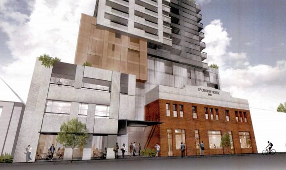 A revised 247-259 Johnston Street. Planning image: SJB Architects Pace scores a gong, and looks to score with City of Yarra