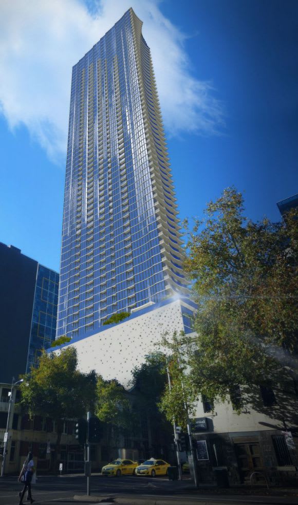 556-558 Lonsdale Street in its initial form Two giants round out Central Equity's massive development pipeline