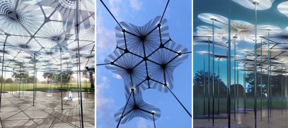 AL_A's preliminary images for MPavilion Melbourne's MPavilion is launched today