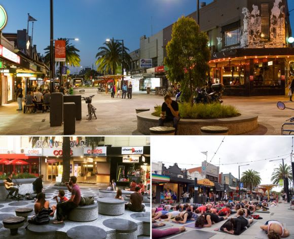 The new Acland Street in action. Image: John Gollings & Christian Borchert Concept to reality: Acland Street's rejuvenation in review