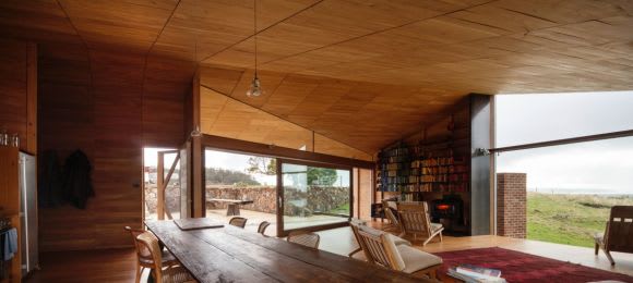 Shearers Quarters by JWA won the 2012 Robin Boyd Award for Residential Architecture in the AIA National Awards. (Photo: Trevor Mein) Coincidences and curiosity – Q+A with John Wardle and Stefan Mee (Part 1)