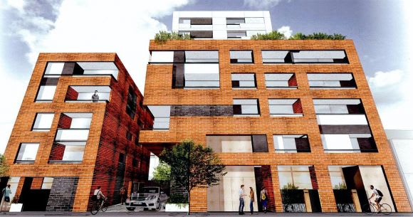 Expected Stafford Street interface. Image by SJB Architects Pace Development Group ups the ante on Johnston Street