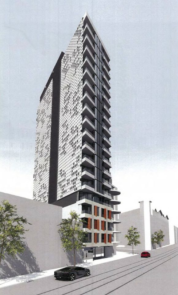 Artist's impression of 649 Chapel Street. Image courtesy FK Architects Malaysia's Mitraland looks to enter the Melbourne apartment market