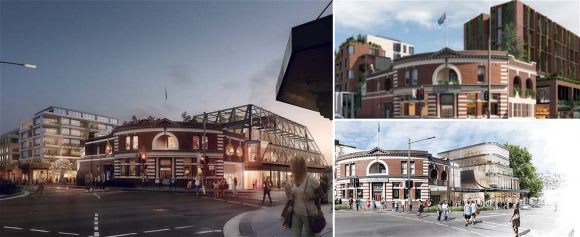 Non successful participants in the design competition Toga Group takes Redfern's Surry Hills Shopping Village down the development path