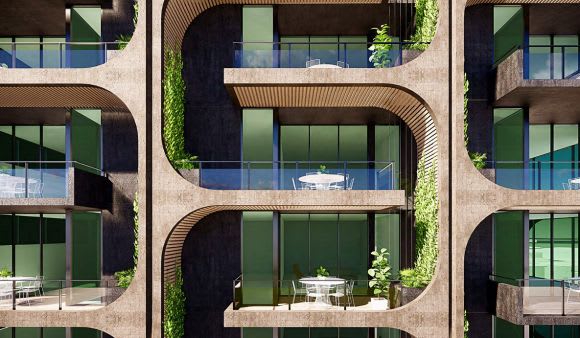 Design Perspective. Image: Rothelowman Aria Property Group extends its style-driven portfolio to Brisbane's West End