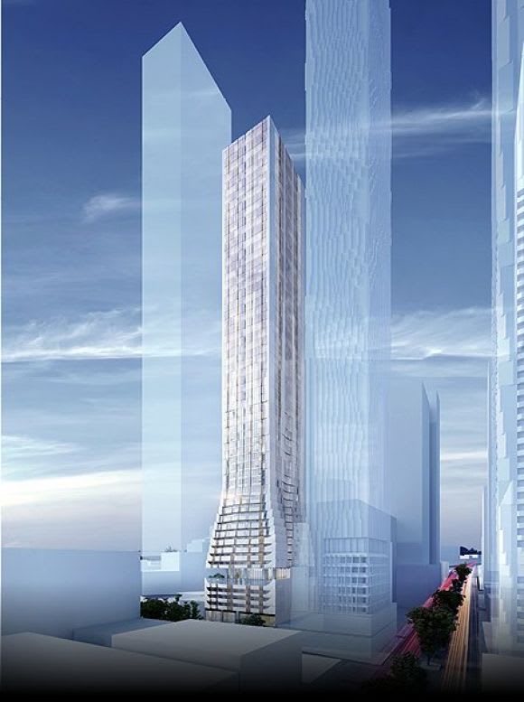 A current render for 478-488 Elizabeth Street. Image: CBRE City Sales A high stakes game unfolds for one of Melbourne's largest proposed developments