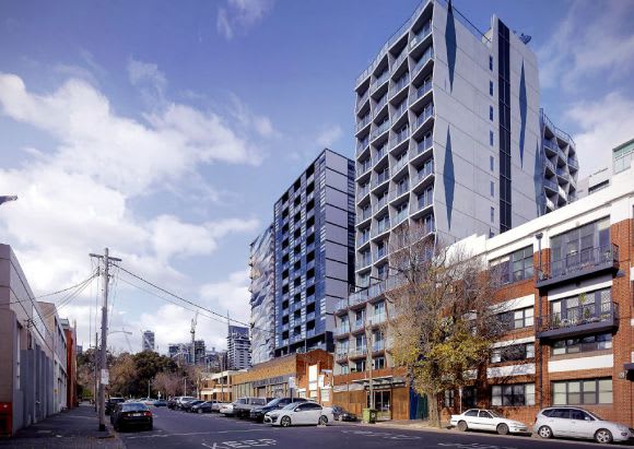 Batman Street with 385-405 King Street. Image © Elenberg Fraser West Melbourne the new Southbank?