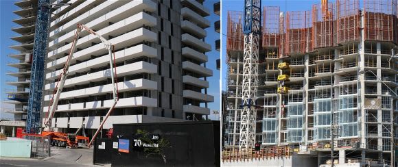 Marque and Summus are now structurally complete. Maribyrnong achieves a number of significant development milestones