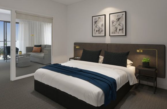 Imagery of a completed Quest Maribyrnong apartment. Image: Quest Maribyrnong achieves a number of significant development milestones