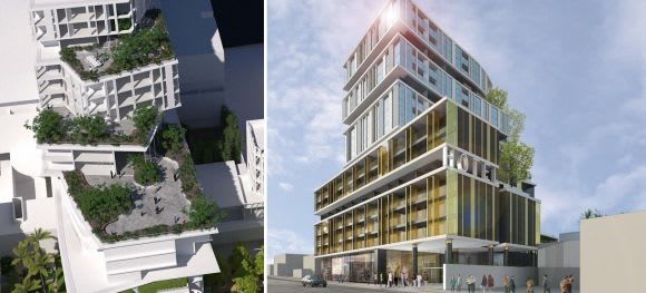 Oakleigh's proposed tall, green tower. Planning image: RotheLowman The Oakleigh goliath: 807-811 Warrigal Road