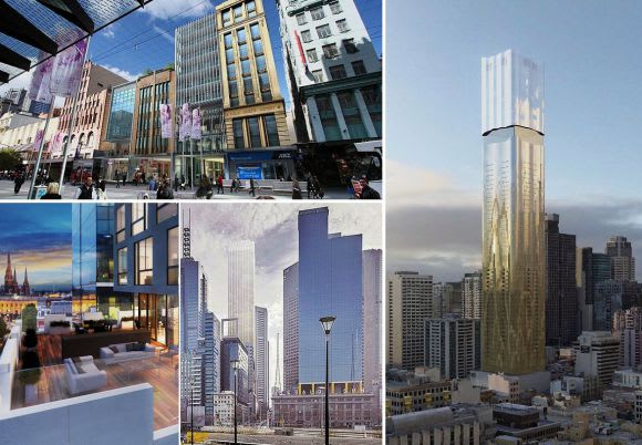 All shapes and sizes of proposals within East End Eastern promises - an overview of Melbourne CBD's East End developments
