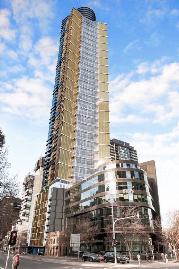 Hero perspective of 71-87 City Road. Image courtesy Doig Architecture Central Equity breaks the mould: 71-87 City Road, Southbank