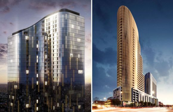 Box Hill's largest to date - Sky One and Whitehorse Towers Box Hill: The new suburban apartment powerhouse