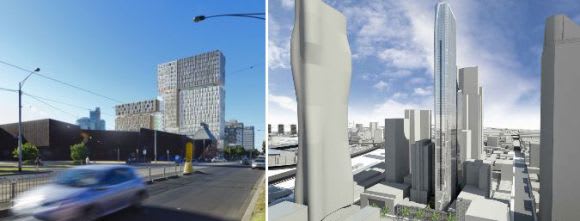 Sturt and Bourke. Images courtesy Hayball and Besgate New planning applications come flooding in